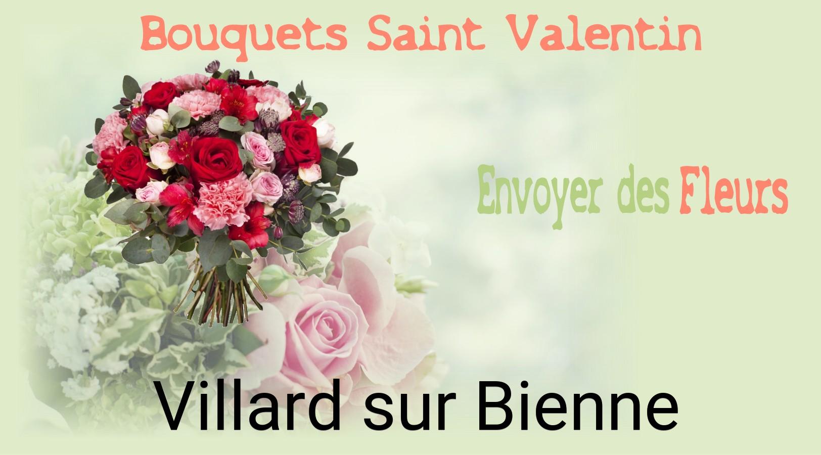 Roses de Saint-Valentin livrées à Villard-sur-Bienne